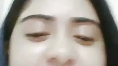 Gorgous maal naked chat on live video call with lover