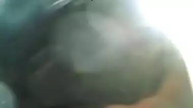 Sucking boobs of Telugu girl in the bus