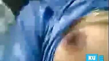 Chittagong girl moaning when bf sucking boobs