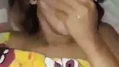 Hardcore Nepali sex MMS of a lady moaning while fucking