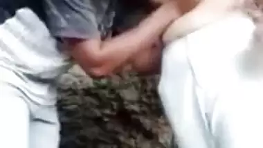 Desi XXX chick sucks boss' fat cock after that he licks her nipples