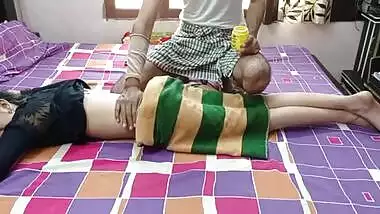 Step mom seduce son's friend to fuck and get thick dick in his ass indian desi slim girl Xvideo